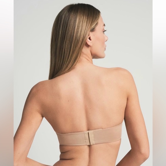NWT SKIMS PUSH-UP STRAPLESS BRA clay 32A - Picture 5 of 9